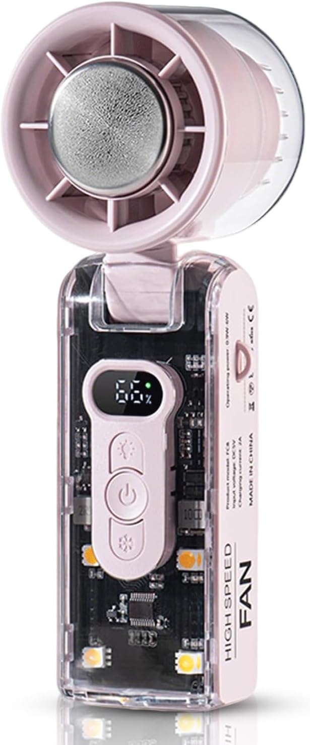 IceRush Turbo Handheld Cooling Fan