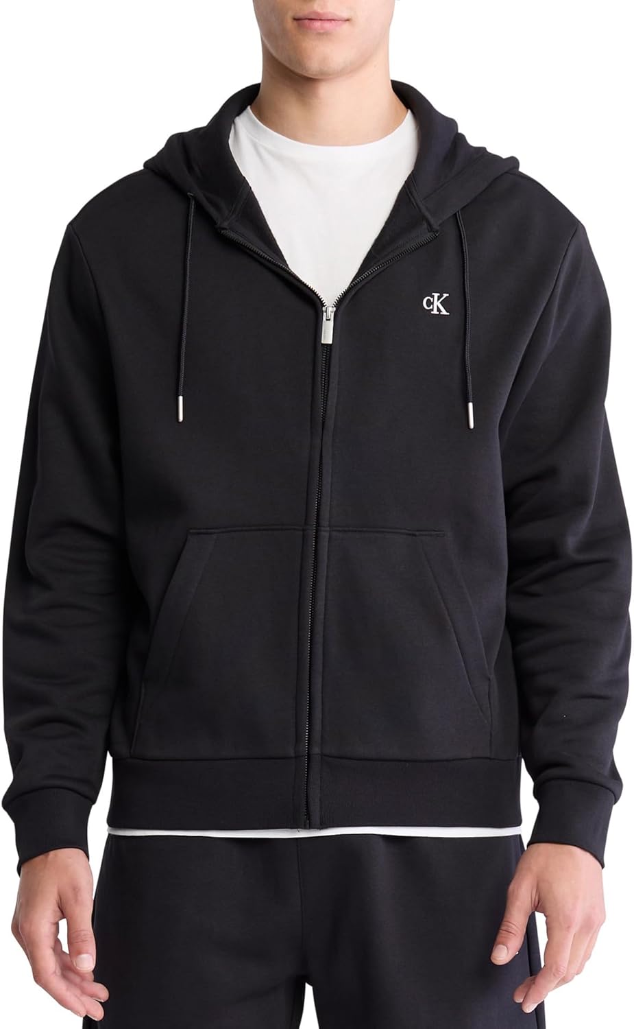 Calvin Klein Men's Archive Logo Fleece Zip Hoodie - 53% Off