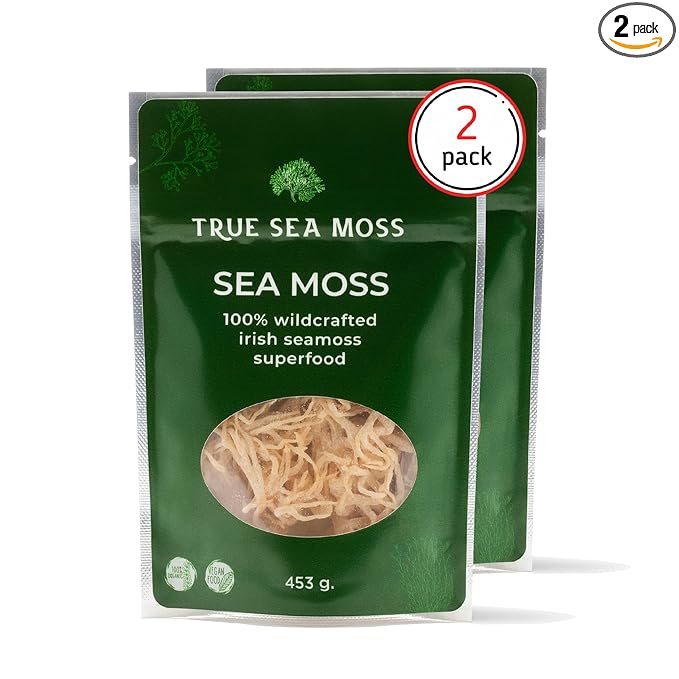 TrueSeaMoss Sea Moss Raw Pack of 2